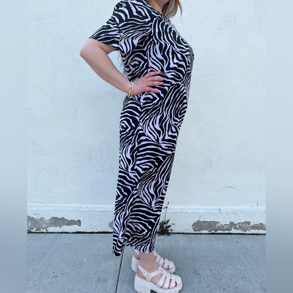 Zebra Print Maxi Dress! - Picture 3 of 5
